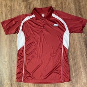 Rivalry Threads size L Arkansas Razorbacks Polo